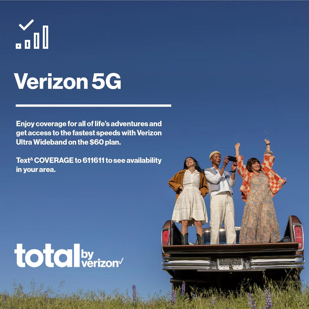Total By Verizon Apple iPhone 15 Plus, 128GB, Black - Prepaid Smartphone
