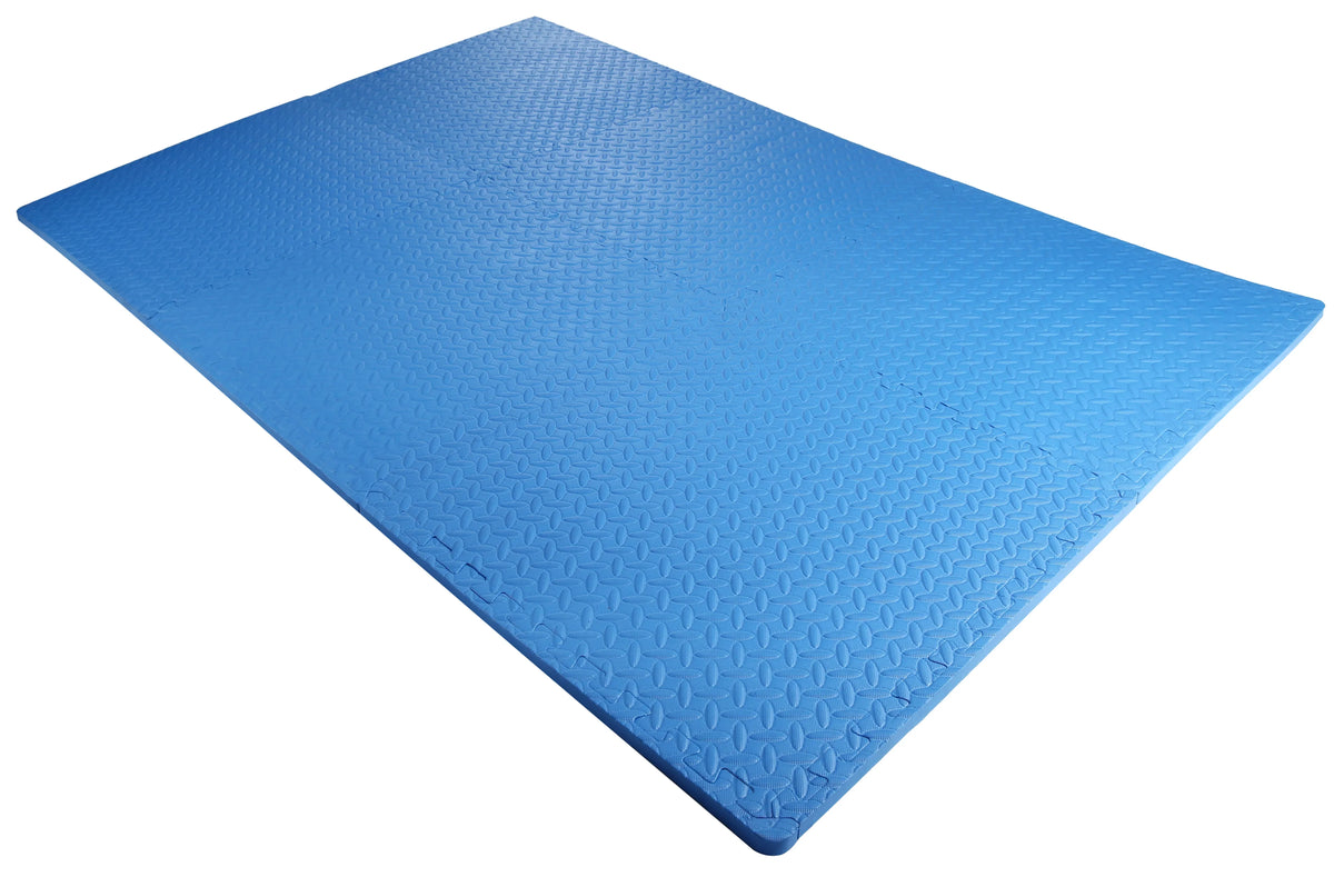BalanceFrom 3/4 In. Thick High Quality EVA Foam Interlocking Tiles Puzzle Exercise Mat, 24 Sq. Ft.