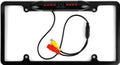 Backup Camera Rearview License Plate Frame for JVC KWV100 KW-V100 Black