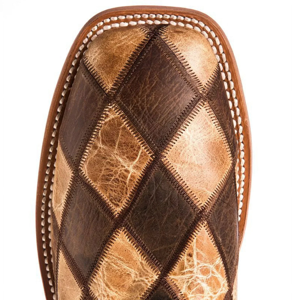 Horse Power Crazy Train Patchwork - Boot Mens Western - Hp1053