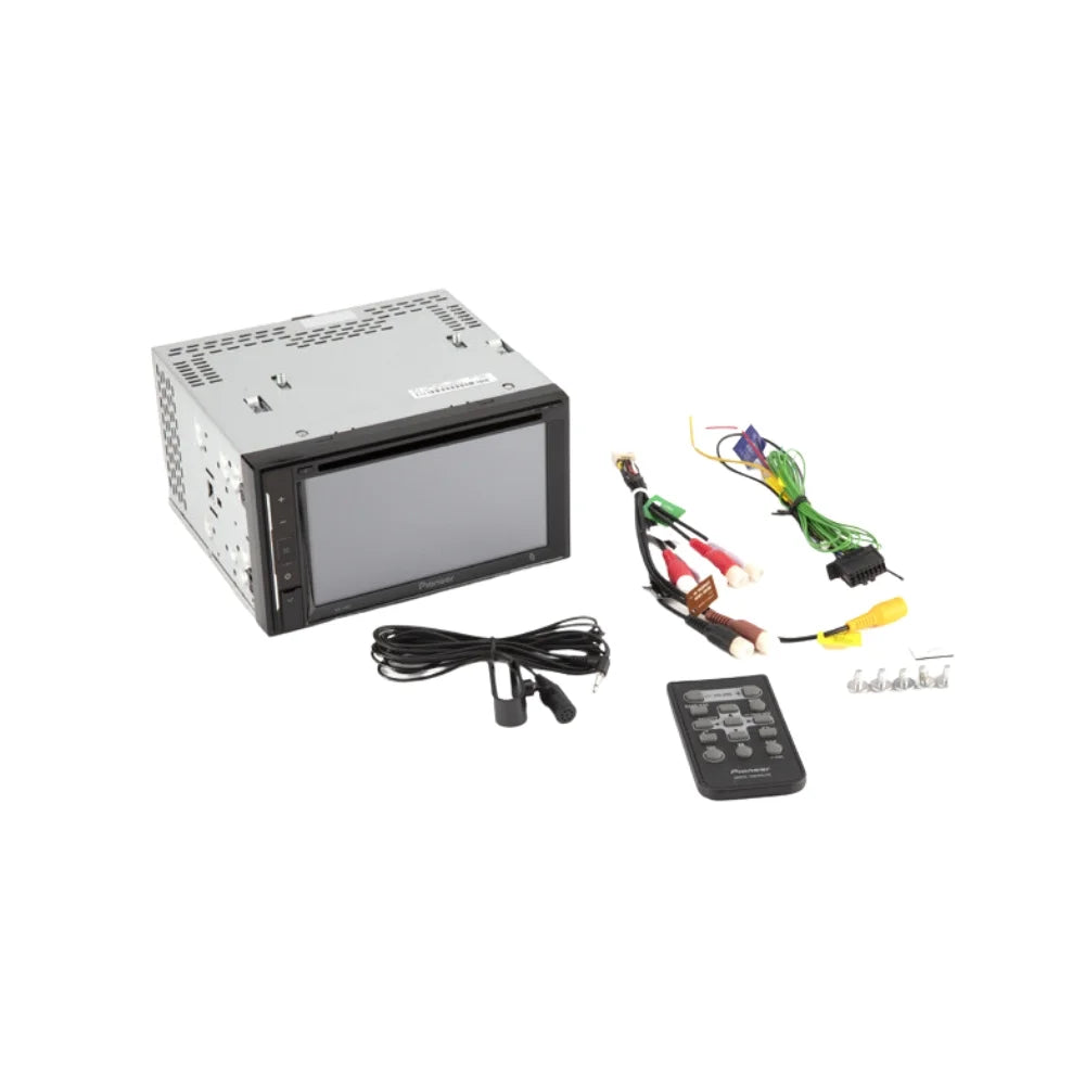 KIT785 Bundle with Pioneer Multimedia DVD Car Stereo and Installation Kit - for 1996-1999 Buick Riviera / Bluetooth DVD Touchscreen Radio - Backup Camera, Double Din Dash Kit