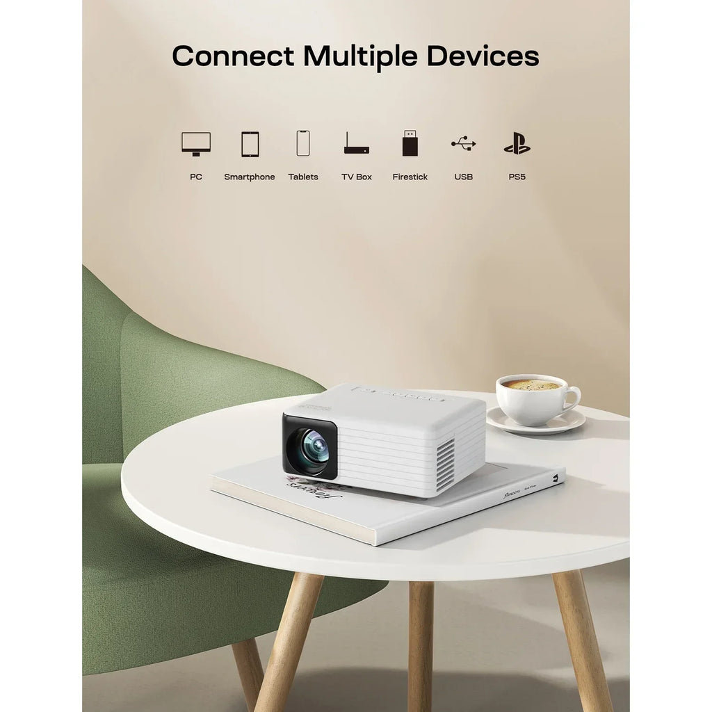 Apeman LC500 LC500 169-In. Portable 1080p Mini Projector