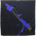Pre-Owned Louis Vuitton Silk Scarf Muffler Black Women's (Good)