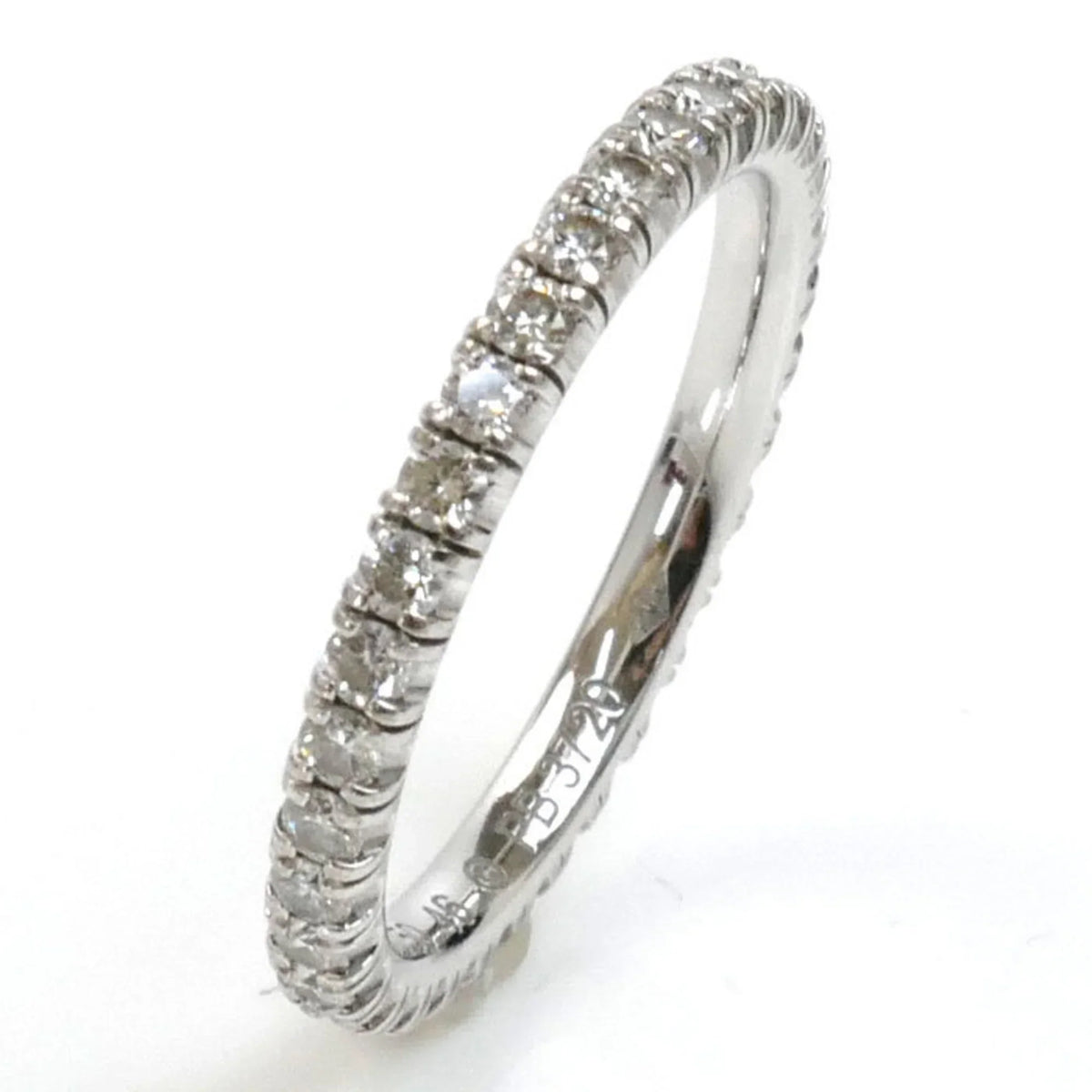 Pre-Owned CARTIER Cartier K18WG White Gold Etincelle de Full Eternity Ring B4077946 Size 6 46 1.6g Women's (Good)