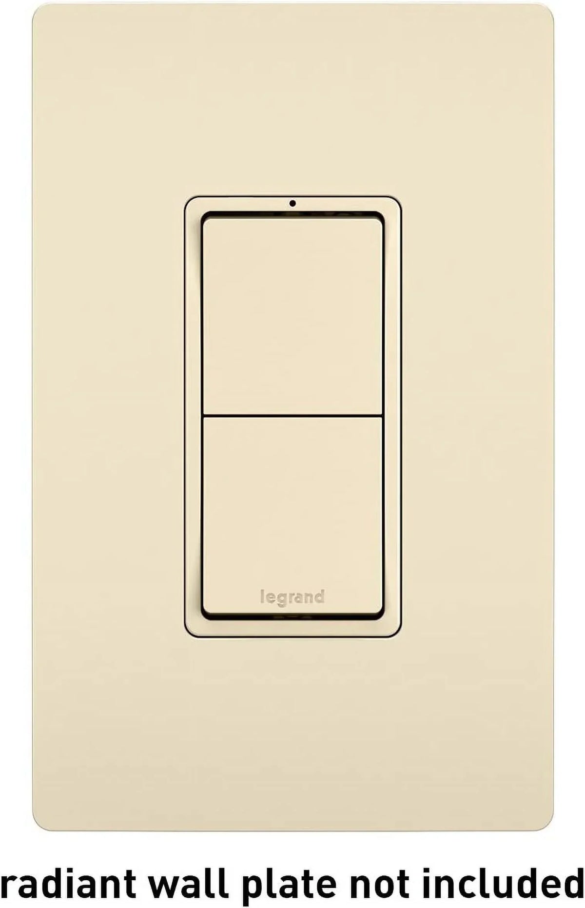 Legrand RCD11LACC6 Pass & Seymour Radiant 2 Single-Pole Switch, 15A, Light Almond - Quantity 6