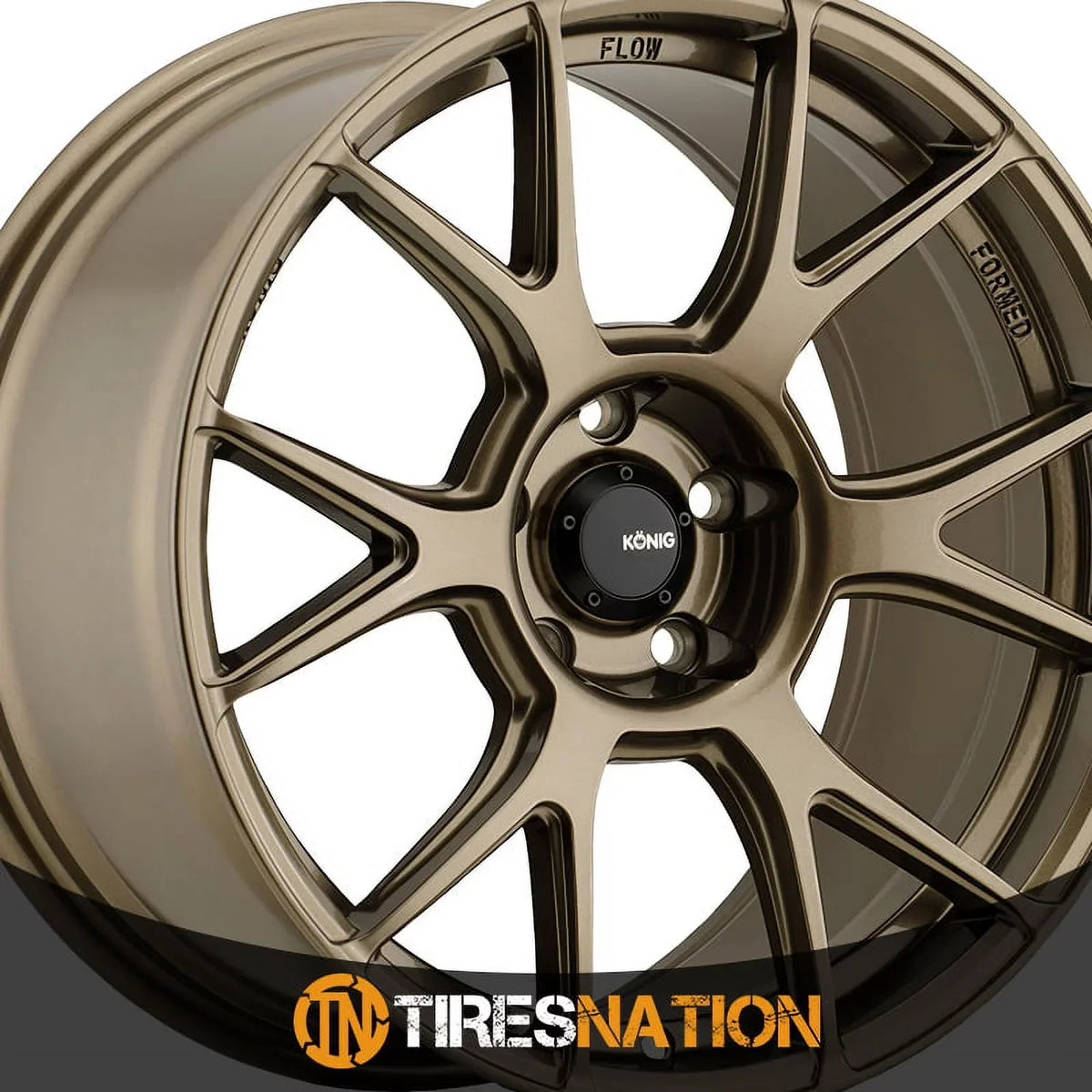 Konig 56BZ Ampliform 17x8 5x114.3 +40et Gloss Bronze Wheel