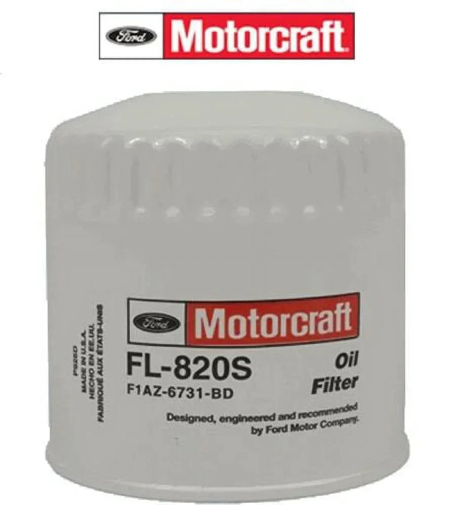 6  Engine Oil Filters Genuine FORD Motorcraft Replace OEM # FL1820S