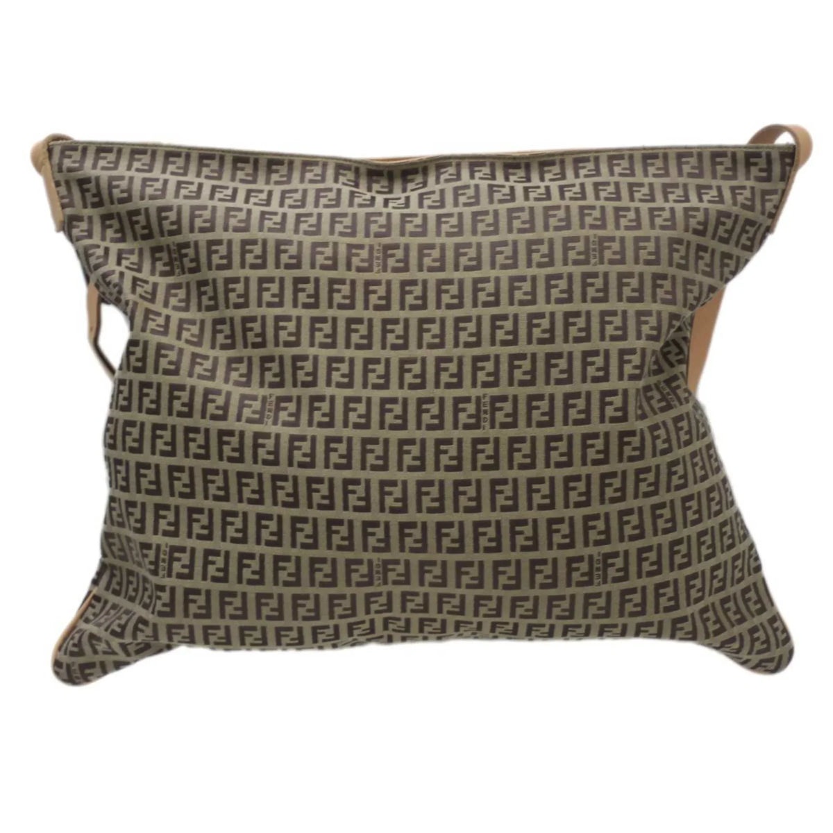 Pre-Owned FENDI Shoulder bag Zucca pattern Brown 2355.7VA020.28E (Good)