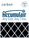 Accumulair Carbon 14x18x1 MERV 10 Odor Eliminating Air Filter (4 Pack)