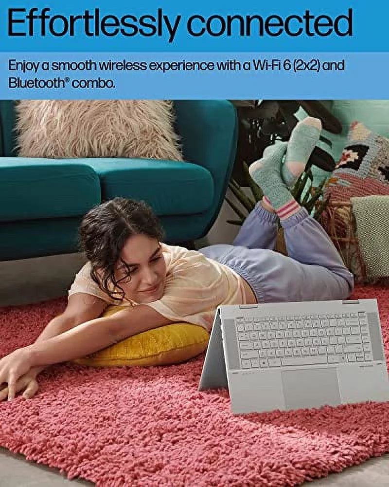 HP 2022 Latest Envy X360 2-in-1 Laptop | 15.6" FHD IPS Touchscreen | Intel 12-Core i7-1260P | 32GB DDR4 1TB NVMe SSD | WiFi 6 | Thunderbolt4 | HDMI2.1 | Backlit KB | Fingerprint | Windows 11 Home