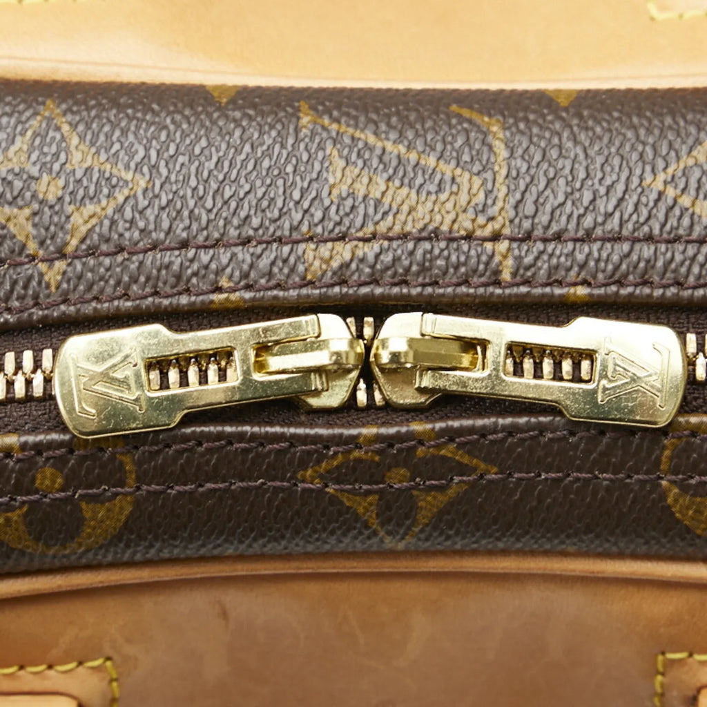 Pre-Owned Louis Vuitton Monogram Excursion Handbag M41450 Brown PVC Leather Women's LOUIS VUITTON (Good)