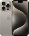 Restored Apple iPhone 15 Pro Max 1TB Unlocked Natural Titanium MU6H3LL/A Excellent Condition