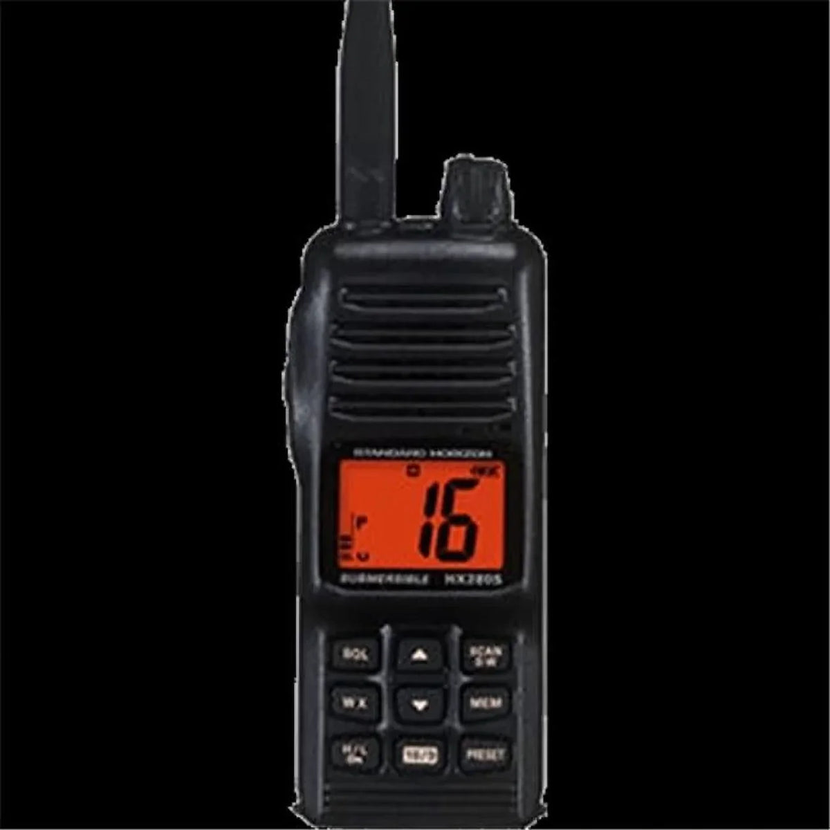 STD-HX380 5 watt Very High Frequency Handheld with Land Mobile Channels