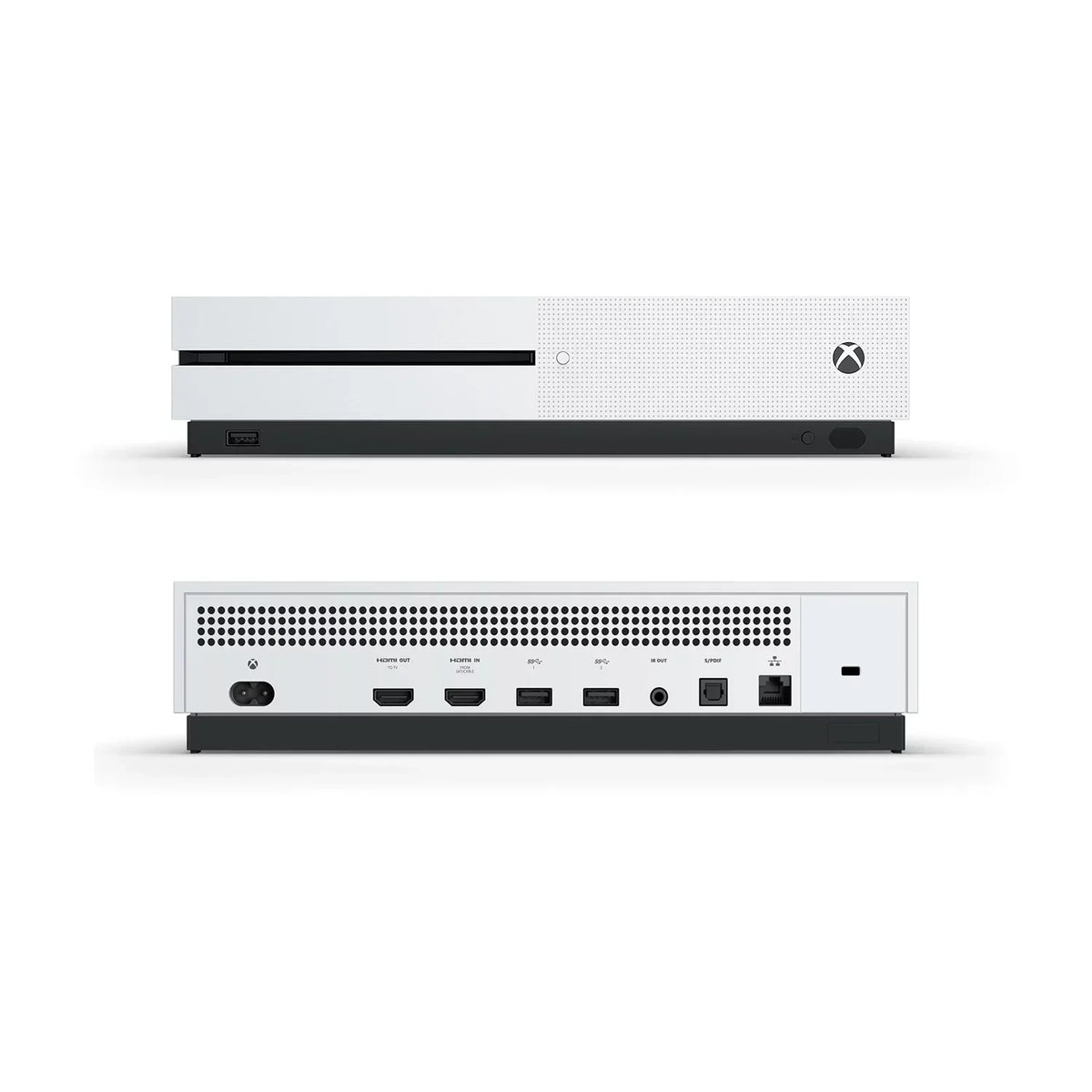 Used Xbox One S All Digital Edition with Xbox One Wireless Controller 1TB (Disc-free gaming) - US/Canada - White