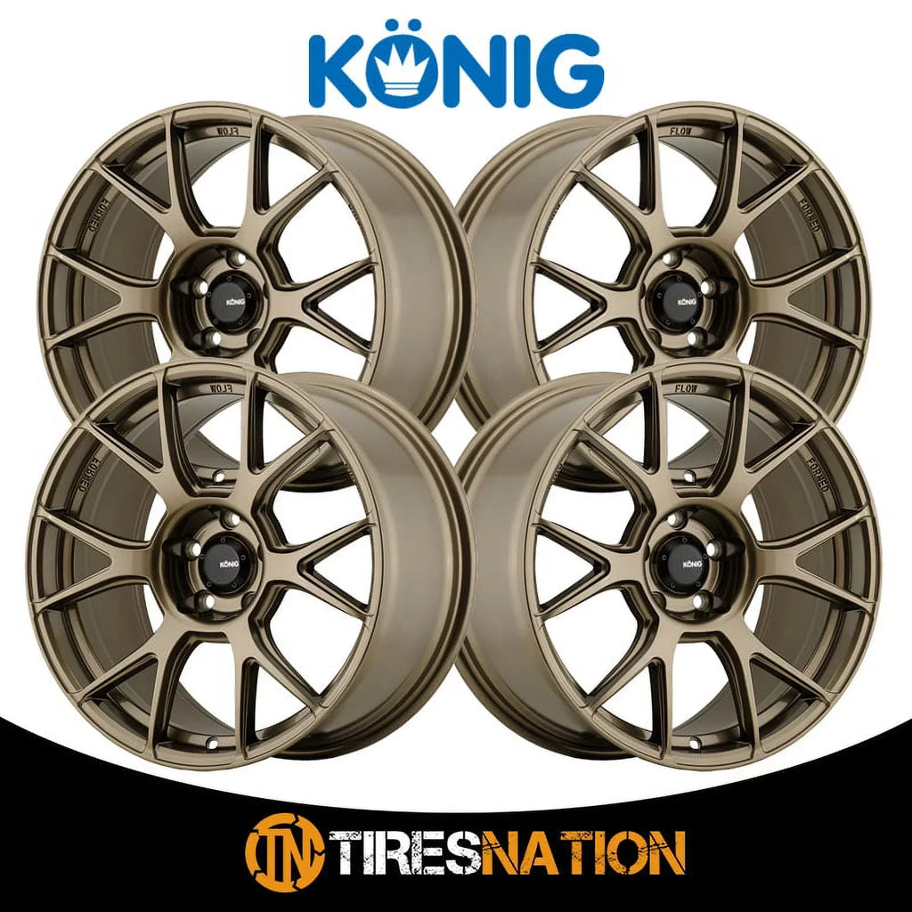 Konig 56BZ Ampliform 17x8 5x114.3 +40et Gloss Bronze Wheel