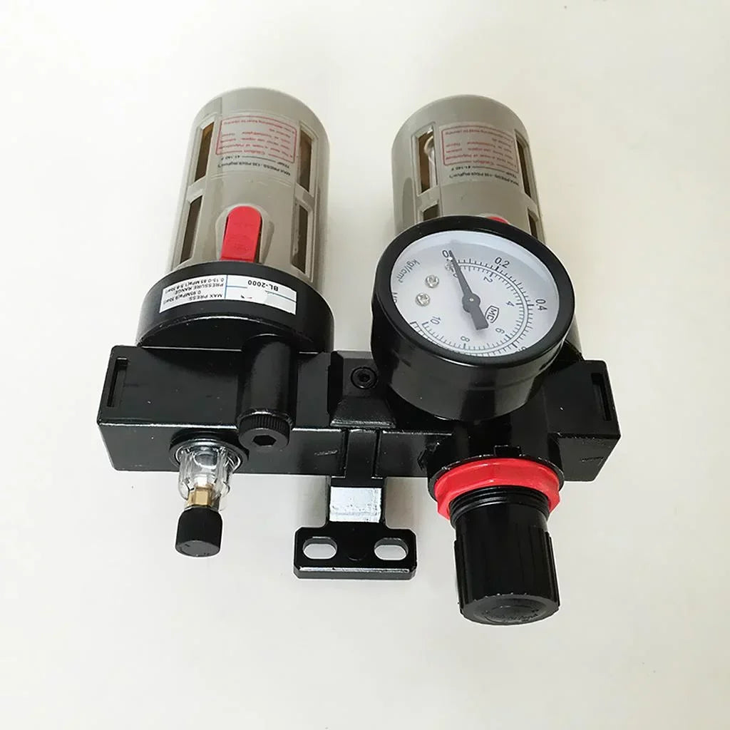 Pneumatic Air Pressure Meter Controller Filter Airbrush Compressor BFC4000