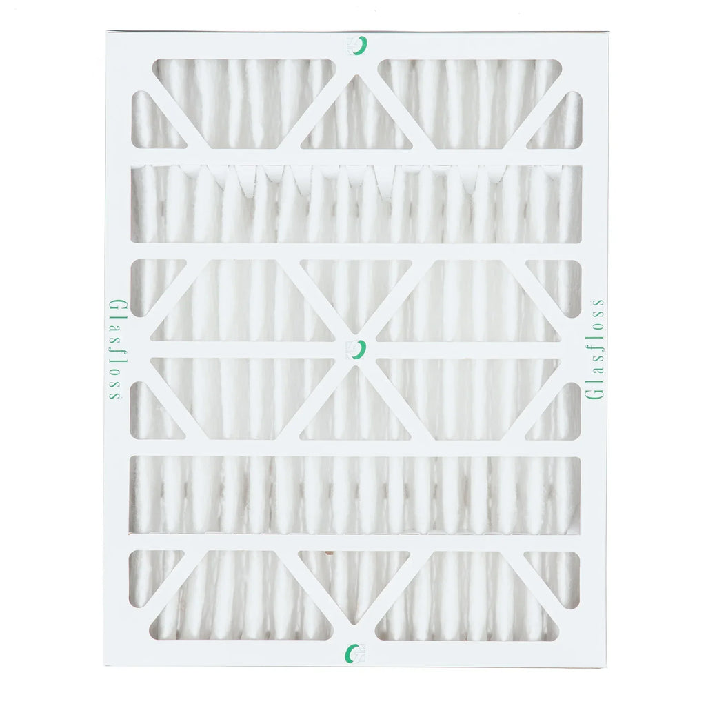 16x20x4 MERV 10 Pleated AC Furnace Air Filters by Glasfloss Industries. ( 3 Pack ) Exact Size: 15-1/2 x 19-1/2 x 3-3/4
