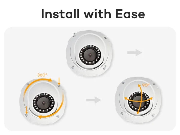 ONWOTE 4K 16 Channel PoE Security Camera System, AI Human & Vehicle Detection, 16CH 4K 8MP NVR with 4TB HDD pre-installed for 24-7 Recording, 16pcs 6MP Outdoor PoE IP Cameras, Business Surveillance